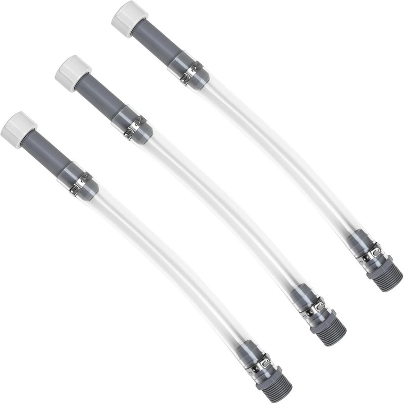 mapleza 3PCS Racing Fuel Jug Hose for VP JEGS Jug, Gas Can Hose Perfect Fit for 3/5/5.5 Gallon Gas Can-Upgraded Filter Design - Image 1